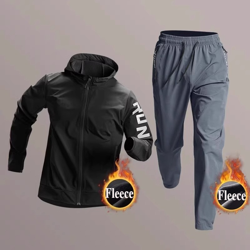 Men's Warm Fleece Sportswear S - огляд і ціна Running Gear Outfit