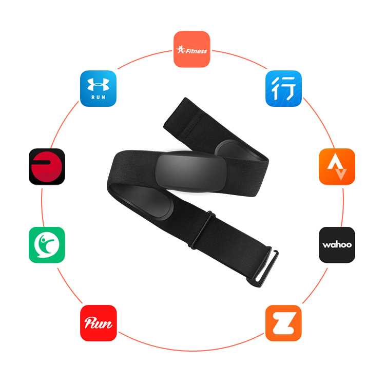 BLE5.0 ANT+ Heart Rate Monitor - огляд і ціна Heart Rate Strap Chest