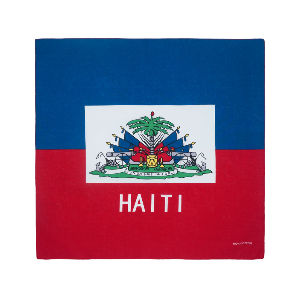 Haiti Flag Bandana 100% Cotton - огляд і ціна Running Gear Gifts For Women